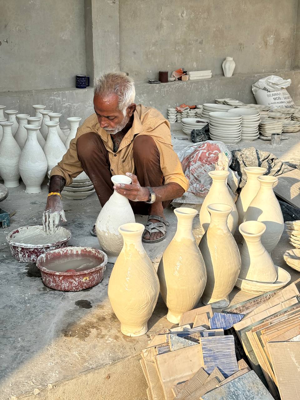 Pottery village in Rajasthan