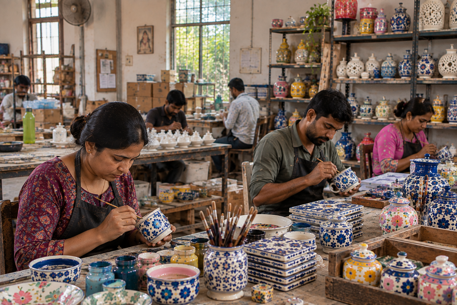 Living with handmade objects