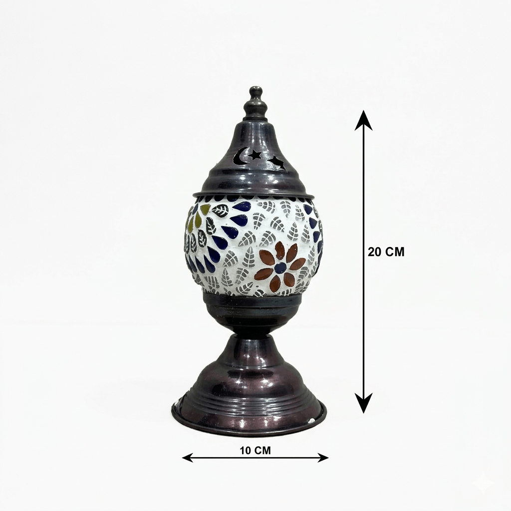 Veloura Handmade Table Lamp in the atelier