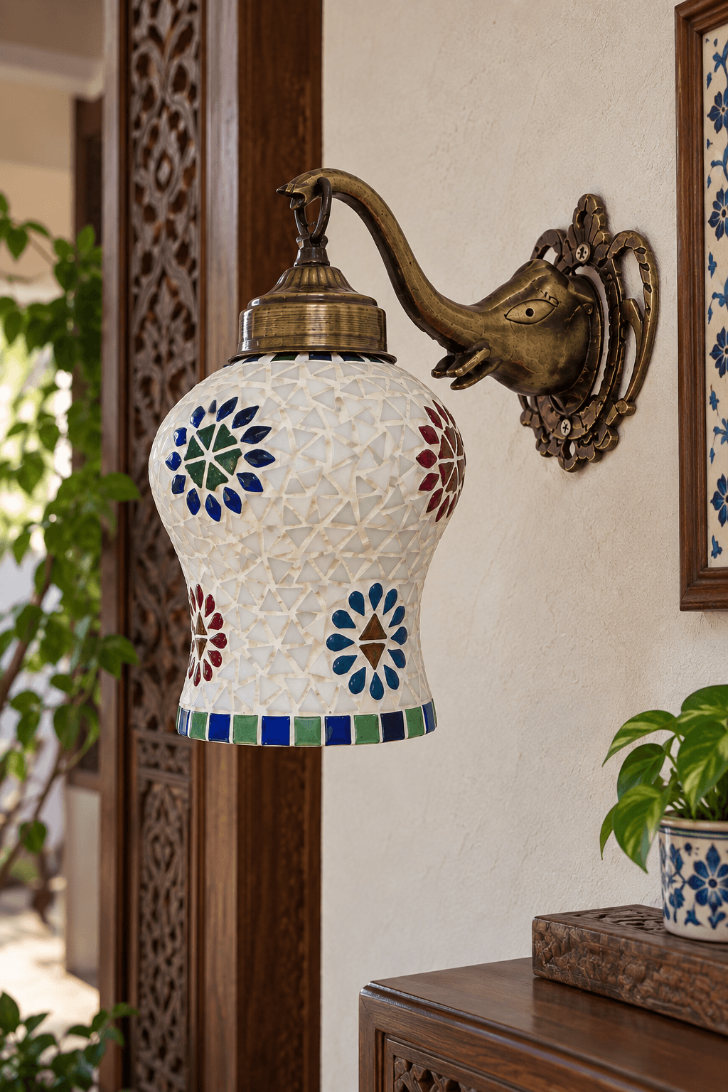 Moasic Hand Design Wall Lamp