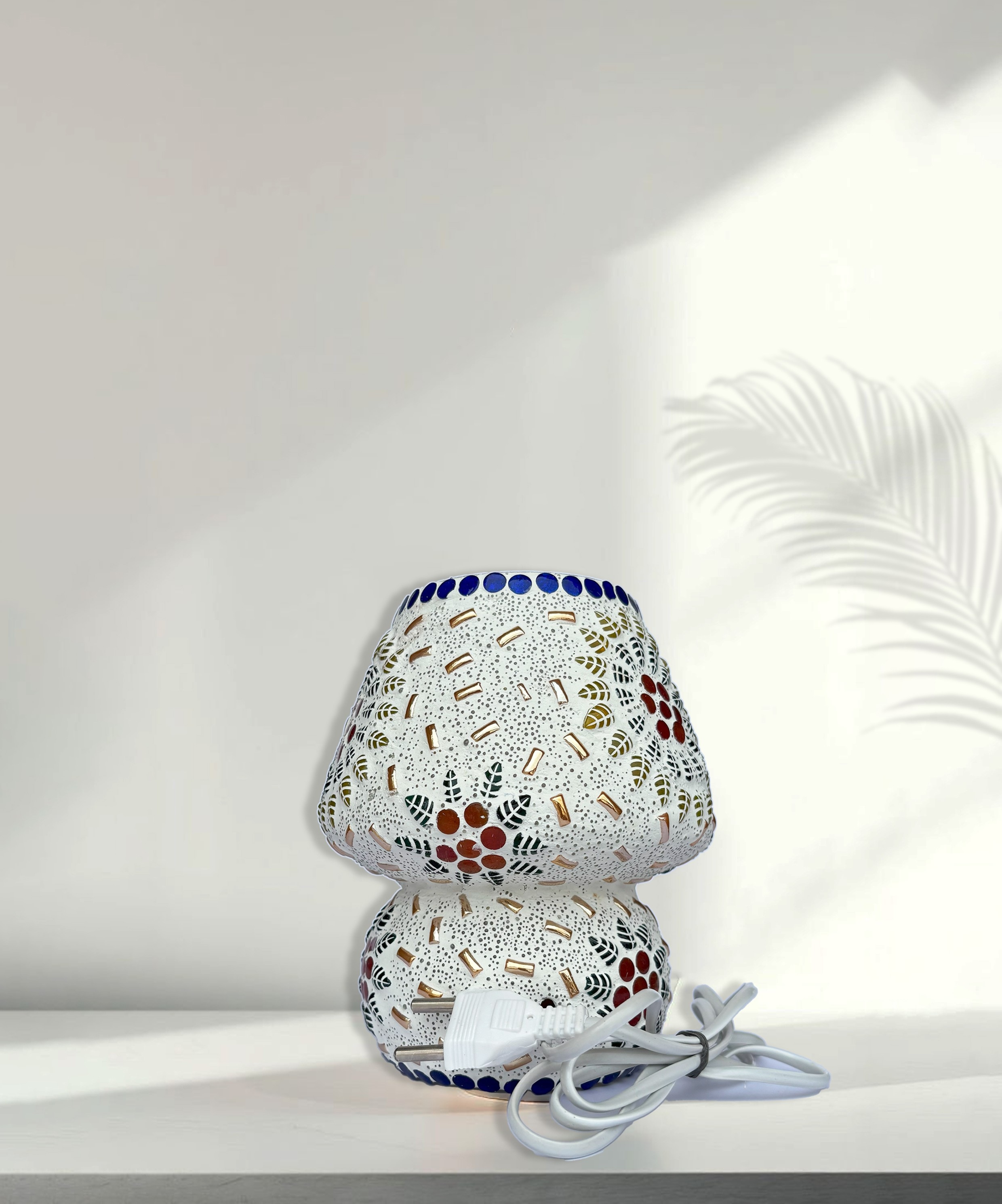 Handmade Mosaic 7-Inch Table Lamp
