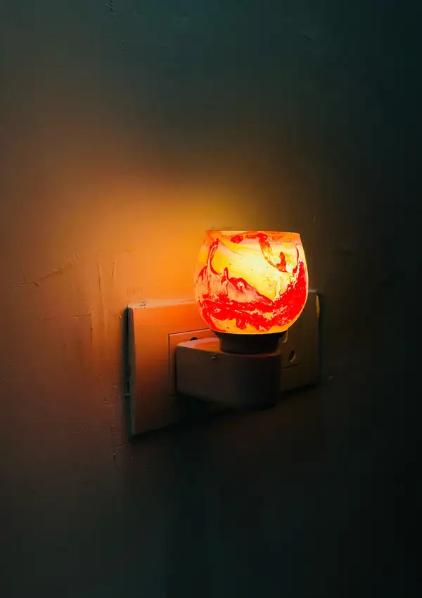 Handcrafted Oil Aroma Diffuser With Oil Fragrance — Marble Design · Multicolour