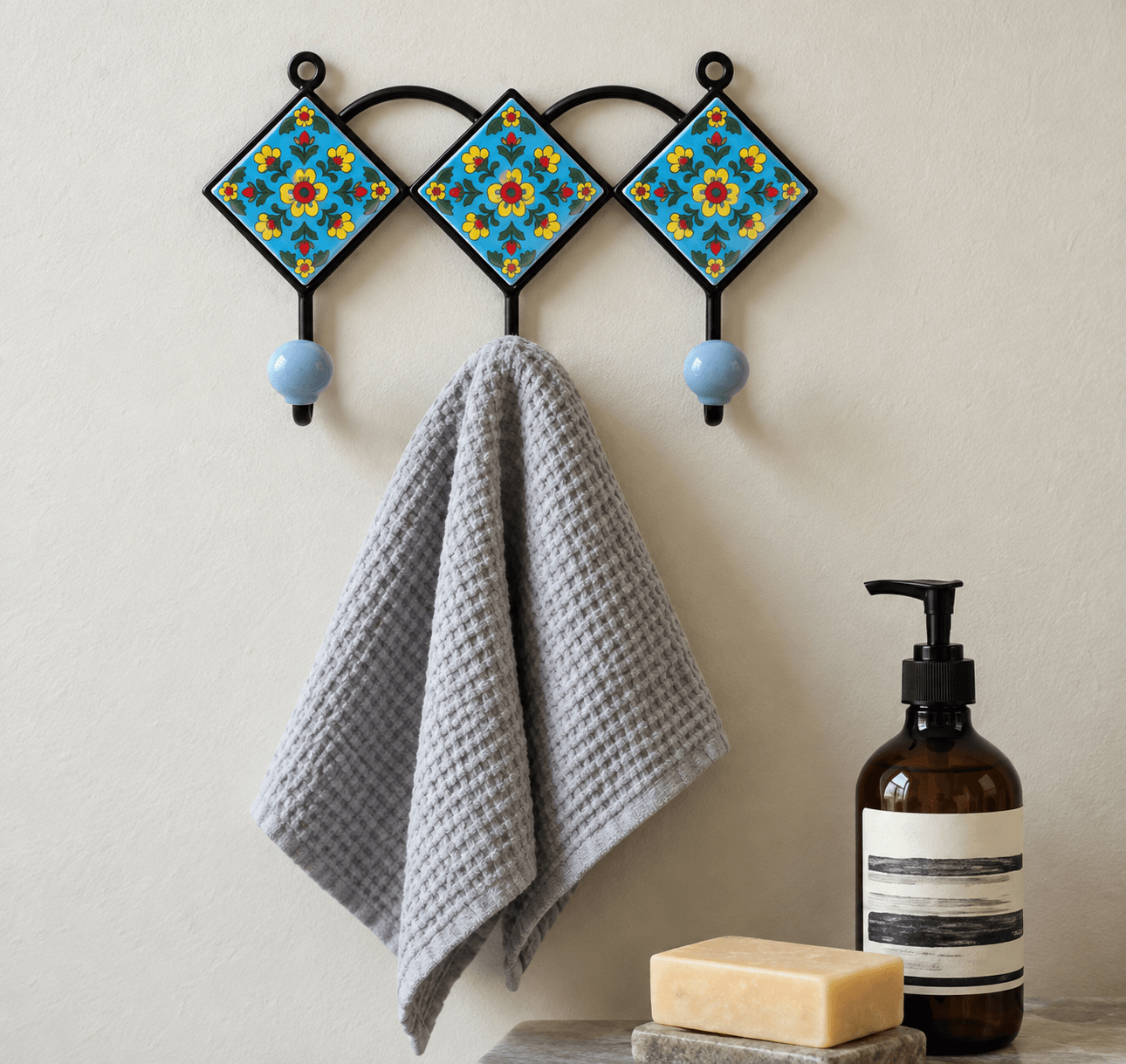 Celeste Ceramic Kite Wall Decor Hanger Assorted Design — L · Multicolour set of 2